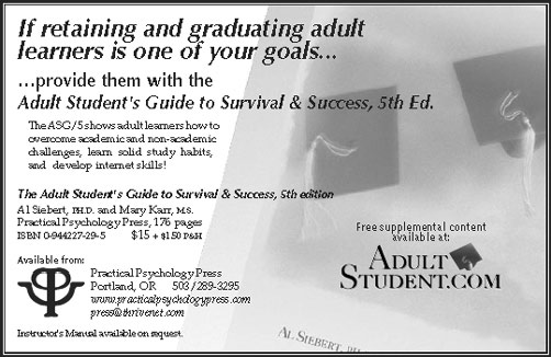 Adult Student.com NamePlate