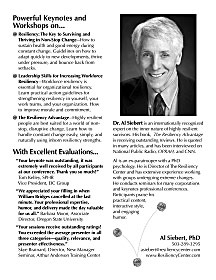 2006 Siebert One Pager